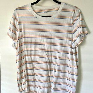 Rainbow Stripe Tee